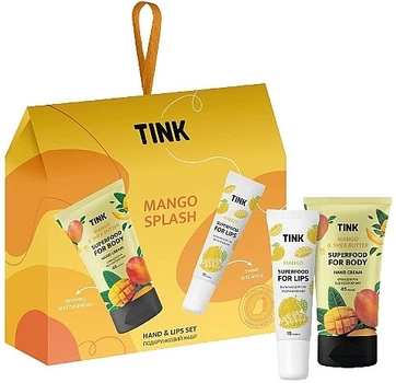 Подарочный набор - Tink Mango Splash Hand & Lips Set (h/cr/45ml + l/balm/15ml) Подарочный набор (1261287-2111734591-2)
