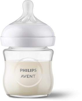 Бульонка для годування скляна "Природний потік", 120 мл, 0м+ - Philips Avent Natural 120ml (1209509-31021908)