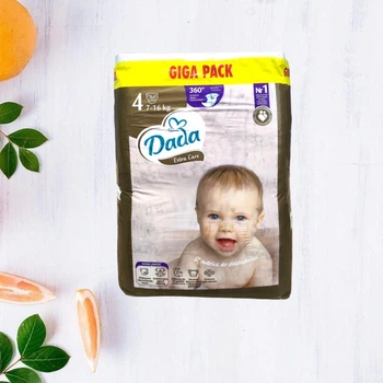 Підгузки Dada Extra Care Giga Pack 4 7-16кг 164шт