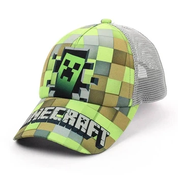 Дитяча кепка "Minecraft " з яскравим принтом
