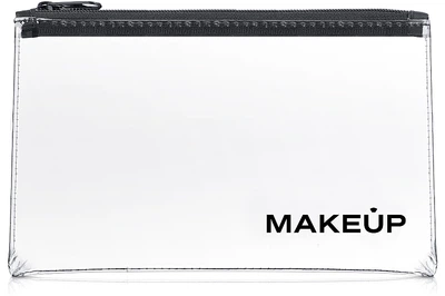 Косметичка прозора "Flat Glow" 23х13 см (без наповнення) - MAKEUP (599703-27055828)