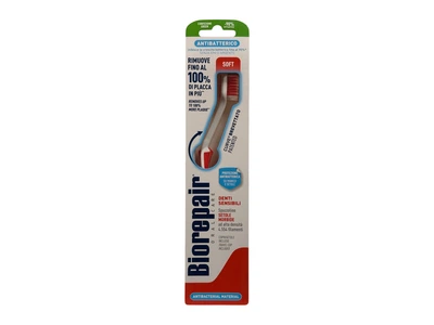 Зубная щетка Biorepair для чувствительных зубов antibacterial soft, 1 шт.