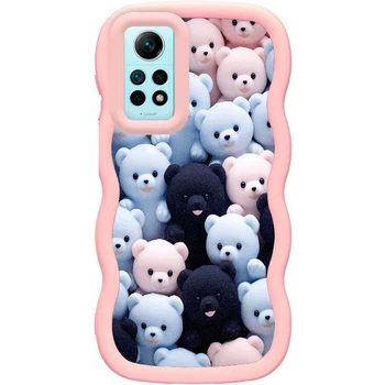 Противоударный Чехол TPU Cloudy Pictures для Xiaomi Redmi Note 12 Pro 4G Bears