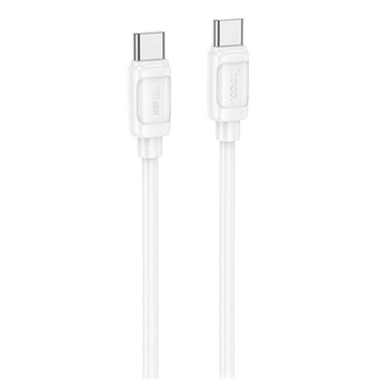 Дата кабель Hoco X115 Surpass Type-C to Type-C 60W (1m) White