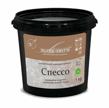 Акриловый декоративный материал Ircom Decor Спессо, 3 кг