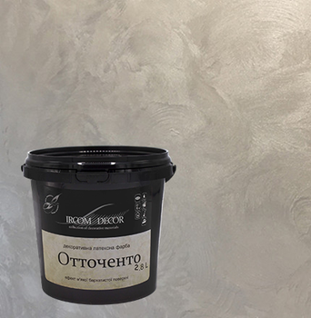 Краска декоративная ИРКОМ ОТТОЧЕНТО, 2,5 л, белый