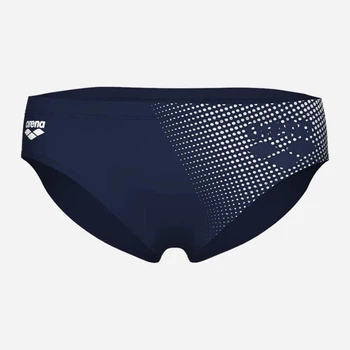 Плавки пляжные мужские Arena Foggy Dots Swim Briefs 008482-701 85 Темно-синие с белым (3468337531036)