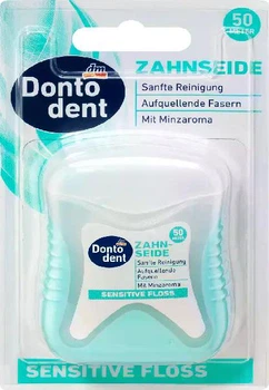 Зубная нить Dontodent sensitive floss 50 м