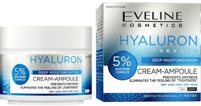 Krem do twarzy Eveline Hyaluron Therapy do skóry suchej 50 ml (5903416070511)