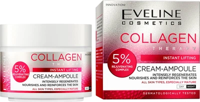 Крем-ампула Eveline Collagen Therapy Мгновенный лифтинг 50 мл (5903416070535)