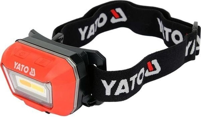 Lampka czołowa YATO dobieranie kolorów LI-ION 3,7V 1500mAh YT-08490)