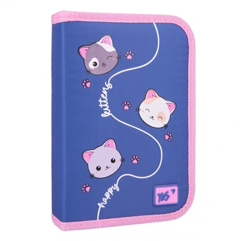 Пенал YES PH-04 2отворота Meow-Meow 533623