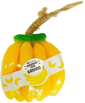 Мыло ручной работы "Банан" - Saboo Banana Handmade Soap 90g (90g) (1282253-450409990-2)