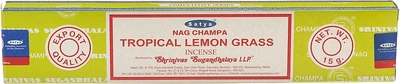 Благовония "Тропическая лимонная трава" - Satya Tropical Lemon Grass Incense 15g (15g) (1150586-1535320-2)