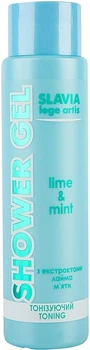 Гель для душу тонізуючий "Лайм і м'ята" - Аромат Slavia Lege Artis Shower Gel Lime & Mint Toning 400ml (400ml) (1274666-1544615773-2)
