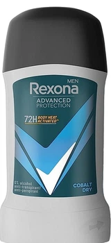 Дезодорант-стик "Cobalt Dry" - Rexona Men Advanced Protection Anti-Transpirant Deodorant Stick 50ml (50ml) (1264574-1646411300-2)