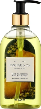 Рідке мило для рук та тіла з лимоном та вербеною - Oriflame Essense & Co Lemon & Verbena Hand & Body Wash 300ml