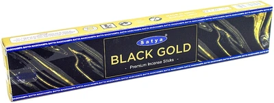 Благовония премиум "Черное Золото" - Satya Black Gold Premium Incense Sticks 15g (1170973-1562707-2)