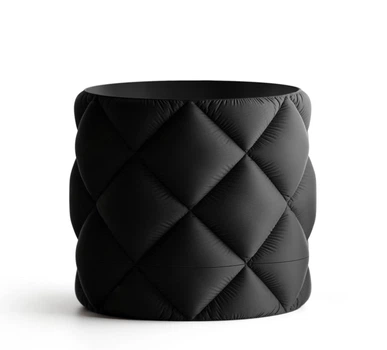 Цветочный горшок с поддоном Luxora 3D Чёрный 12,7 cм (721309)