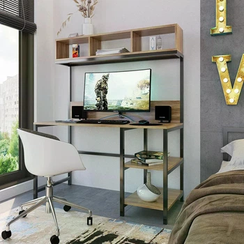 Стол компютерный в стиле лофт EcoLoft IN-2656