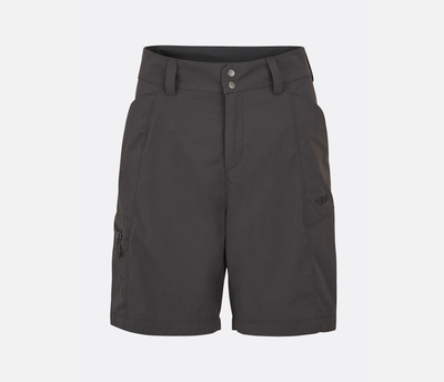 Шорти жіночі Rab Incline Light Shorts Wmns, Anthracite, S (10) (RB QFV-08-ANT-10-08)