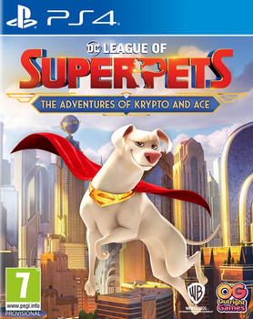 Гра PS4 DC League of Super-Pets: The Adventures of Krypto and Ace (Blu-ray диск) (5060528036771)