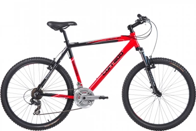 Велосипед Corrado MTB Kanio 2.1 26" 21" Красно-черный (0304-210-3)