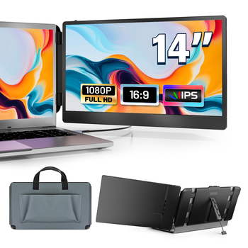 Портативный монитор 14" domyfan S1 Full HD 60Гц Б/В