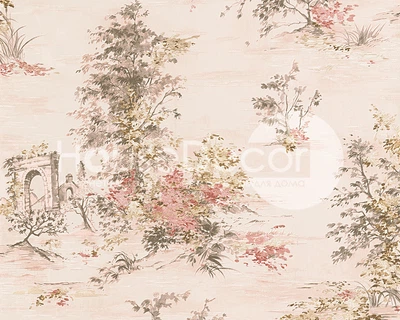 Флизелиновые обои A.S.CREATION ROMANTICA 30429-2 Бежевые