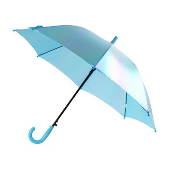 Зонтик Kite, голубой голографик (K24-2001-4)