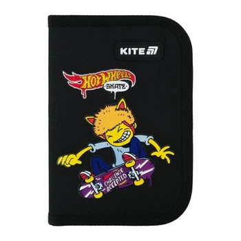Пенал твердий Kite Hot Wheels Skate, 1 відділ., 2 відв., без наповнення (HW25-622-2)