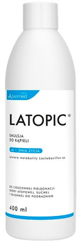 Emulsja do kąpieli Latopic nawilżająca 400 ml (5905179570567)