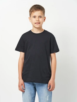 Подростковая футболка для мальчика Nike K Ss Crew Akf Nby HQ1467-010 137-147 см Черная (197599685012)