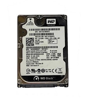Жорсткий диск Western Digital Black 320GB 7200rpm 16MB WD3200BEKT 2.5 SATA II Refurbished
