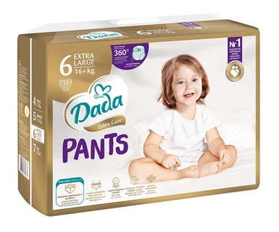 Дитячі підгузки трусики Dada Extra Care Pants №6 (16+кг) 38шт