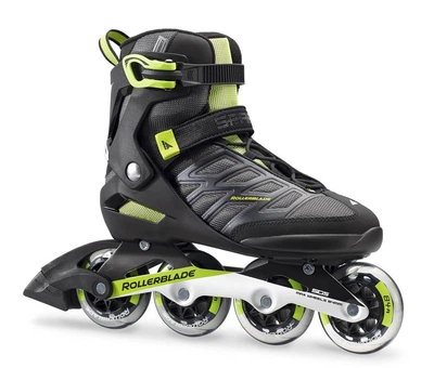 Роликові ковзани для дорослих Rollerblade SPARK 84 40.5 (8US) 260мм Black/green (07849700 T83)