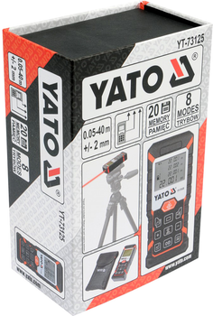 Dalmierz laserowy YATO 40 m YT-73125 (5906083731259)