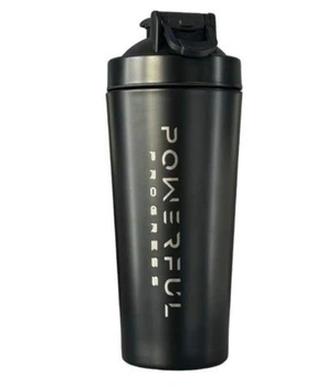 Шейкер Powerful Progress Shaker Black Titan 750 мл Чорний