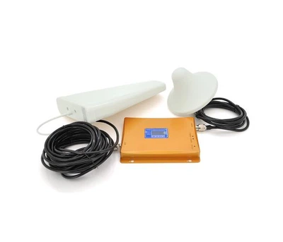 Комплект усилитель связи GSM306-3G-4G 900/1800/2100МГц трехдиапазонный