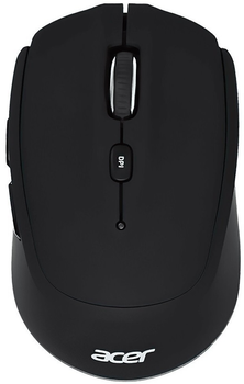 Мышь компьютерная Acer OMR050 беспроводное подключение USB 2.4 ГГц, Bluetooth 1600 dpi Черный (ZL.MCEEE.02D)