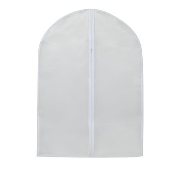 Чохол для одягу Stenson R94642-L PEVA 60x120см водонепроникний з блискавкою Білий