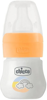 Пляшечка пластикова Chicco Micro із силіконовою соскою 0м+ 60 мл (70701.31)