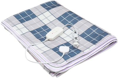 Электроодеяло Warm Home NS-IB6 2 температурных режима 160x120 см Grey-Blue (3_06395)