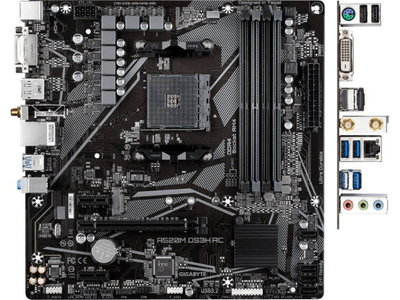 Материнська плата Gigabyte A520M DS3H AC