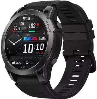 Смарт-годинник Zeblaze Stratos 3 Abyss Black (Zeb000008)