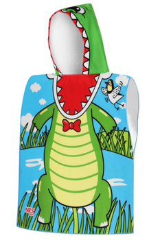Ręcznik ponczo Nils AQUA NAR20 85 x 60 cm Crocodile (5908261680250)