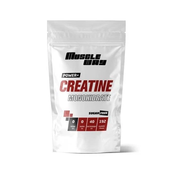 Креатин моногидрат для наращивания мышечной массы MuscleWay 99,9% на 60 порций 300 г Без вкуса (33-126-CREATINE-MW-300G)