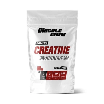 Креатин моногидрат для наращивания мышечной массы MuscleWay 99,9% на 100 порций 500 г Без вкуса (33-126-CREATINE-MW-500G)