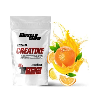 Креатин моногидрат Muscle Way Creatine Monohіdrate POWER+ 99,9% порошковый на 60 порций 300 г Апельсин (14-125-cre-mw-rs300-2)