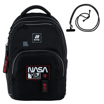 Рюкзак для хлопчика Kite Education teens NASA NS25-903L чорний